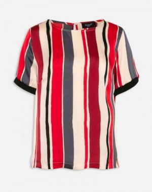Valsi cream/red strip