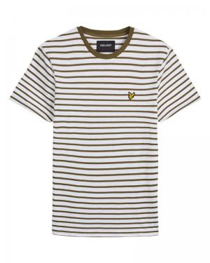 T-shirt lichen green/wh