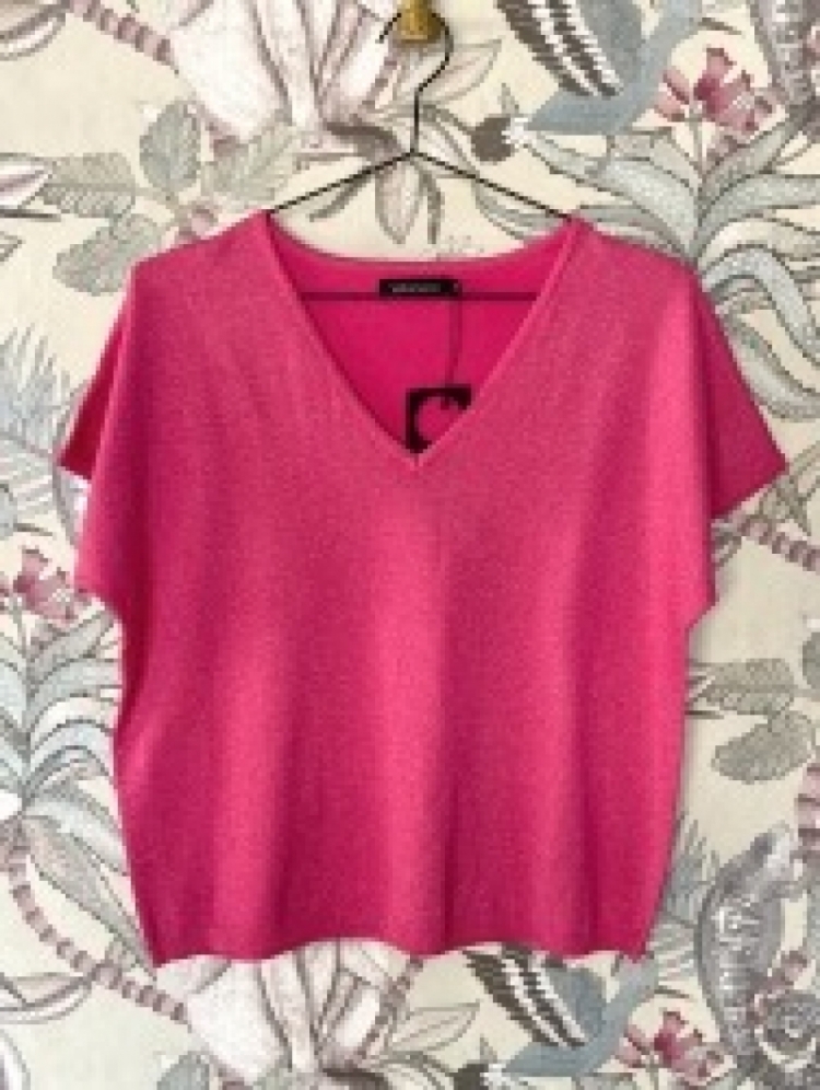 Knitted top Sammy Fuchsia