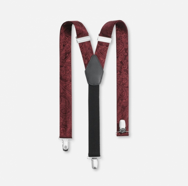 Bretels Donkerrood