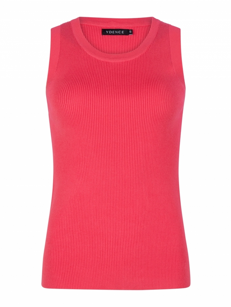 Knitted top Sarah Rouge red 107