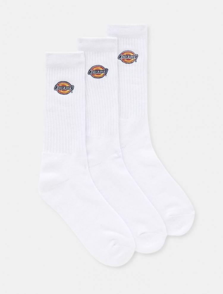 3 pack socks White