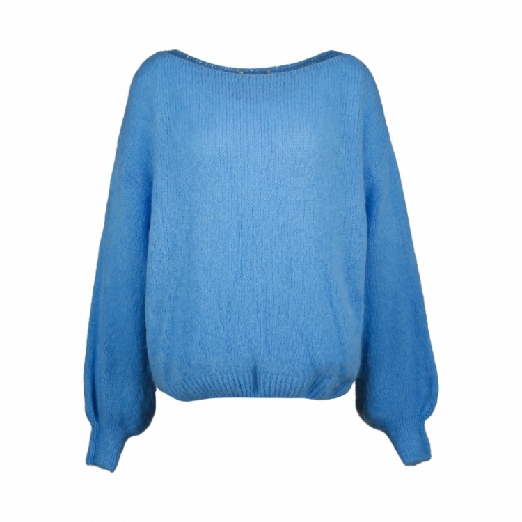Almeria knit light blue
