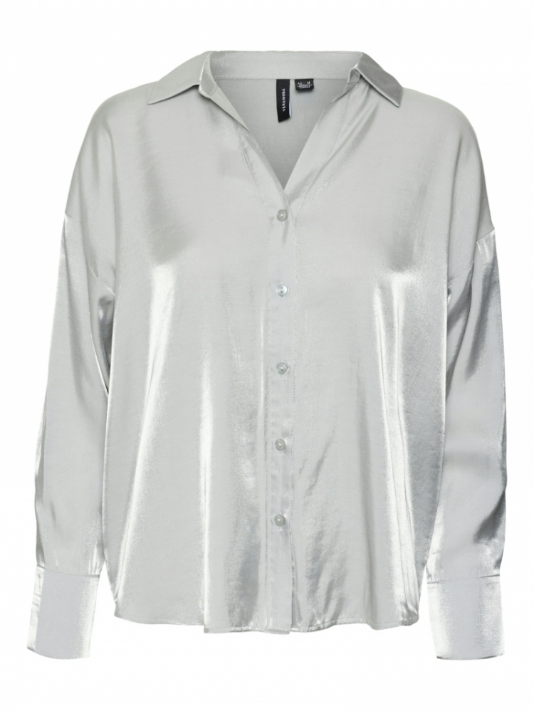 Queeny blouse silver  