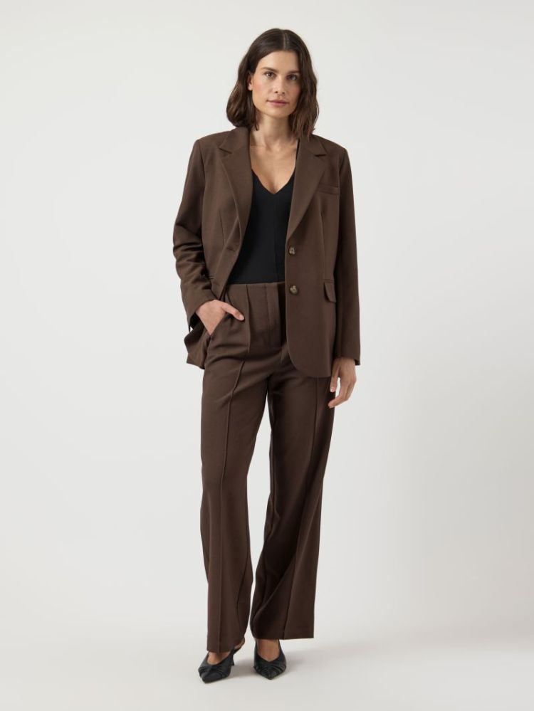 reemaj blazer chocolate brown