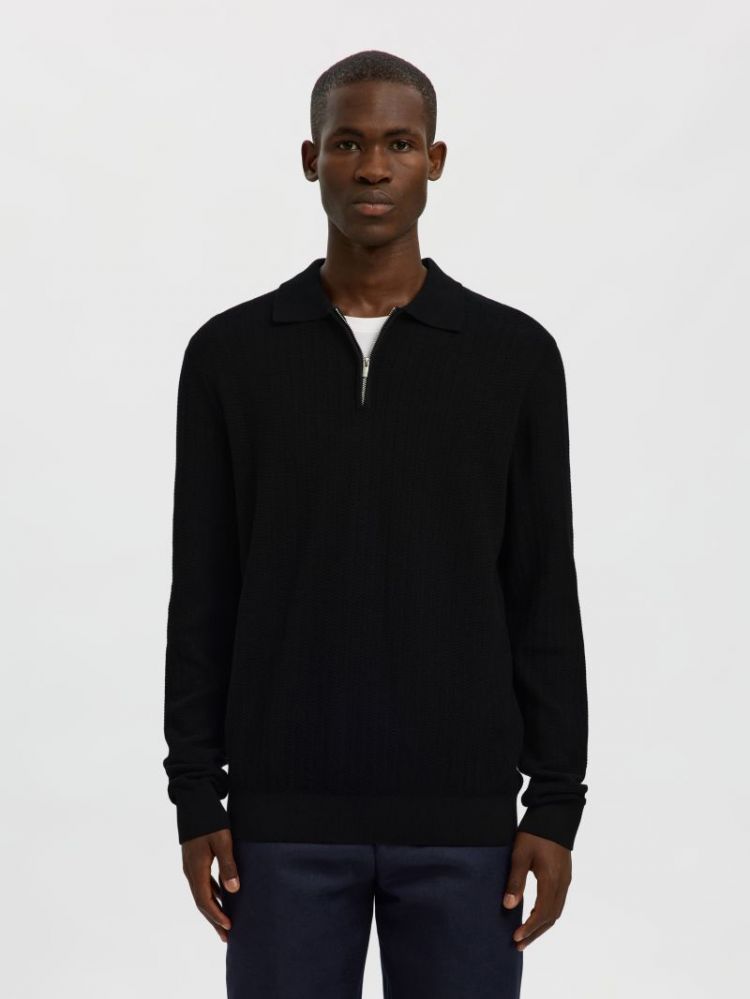 Cran polo Black
