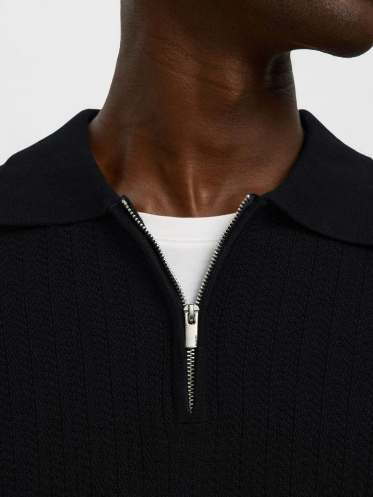 Cran polo Black