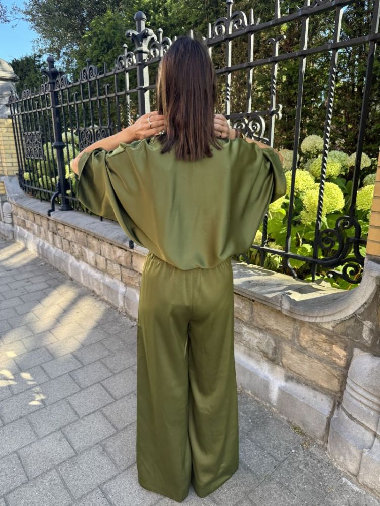 Pelana Palazzo Pants Sphagnum