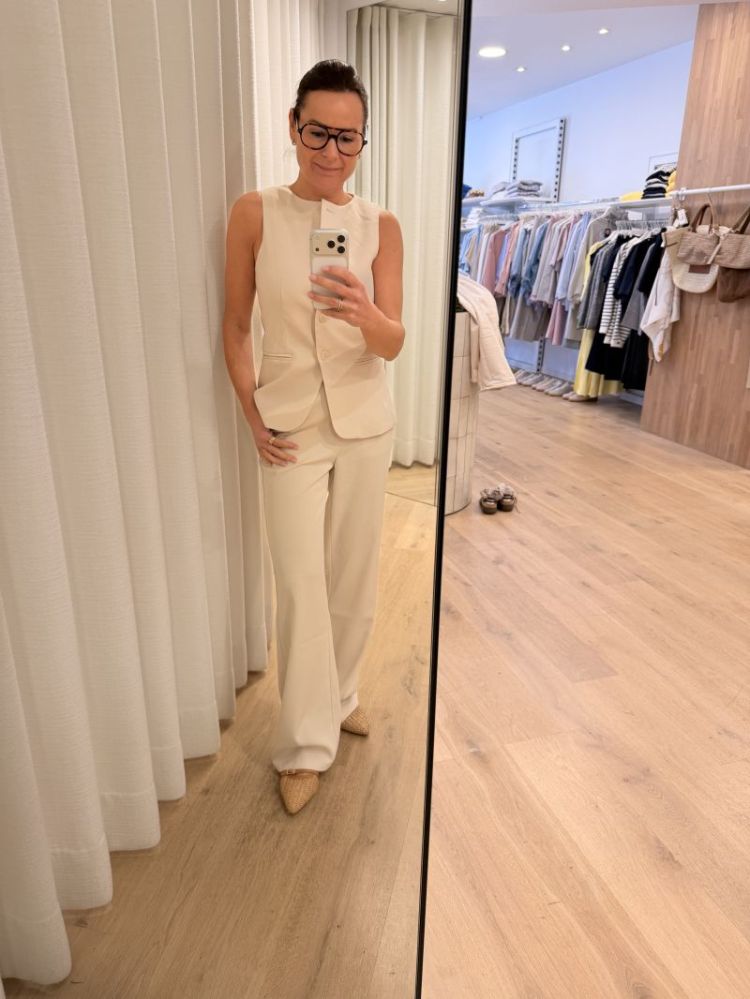 Gilet Fabienne off White