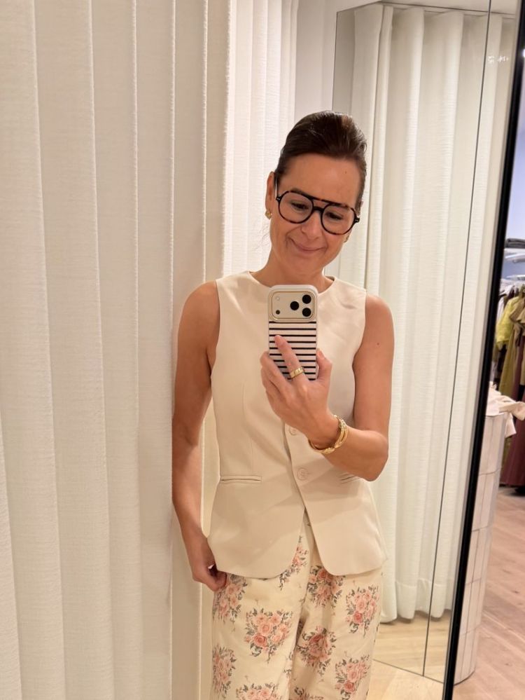 Gilet Fabienne off White