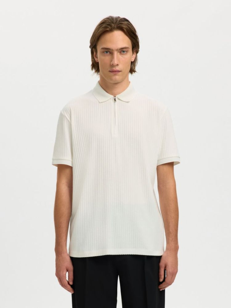 Fave Scructure polo White