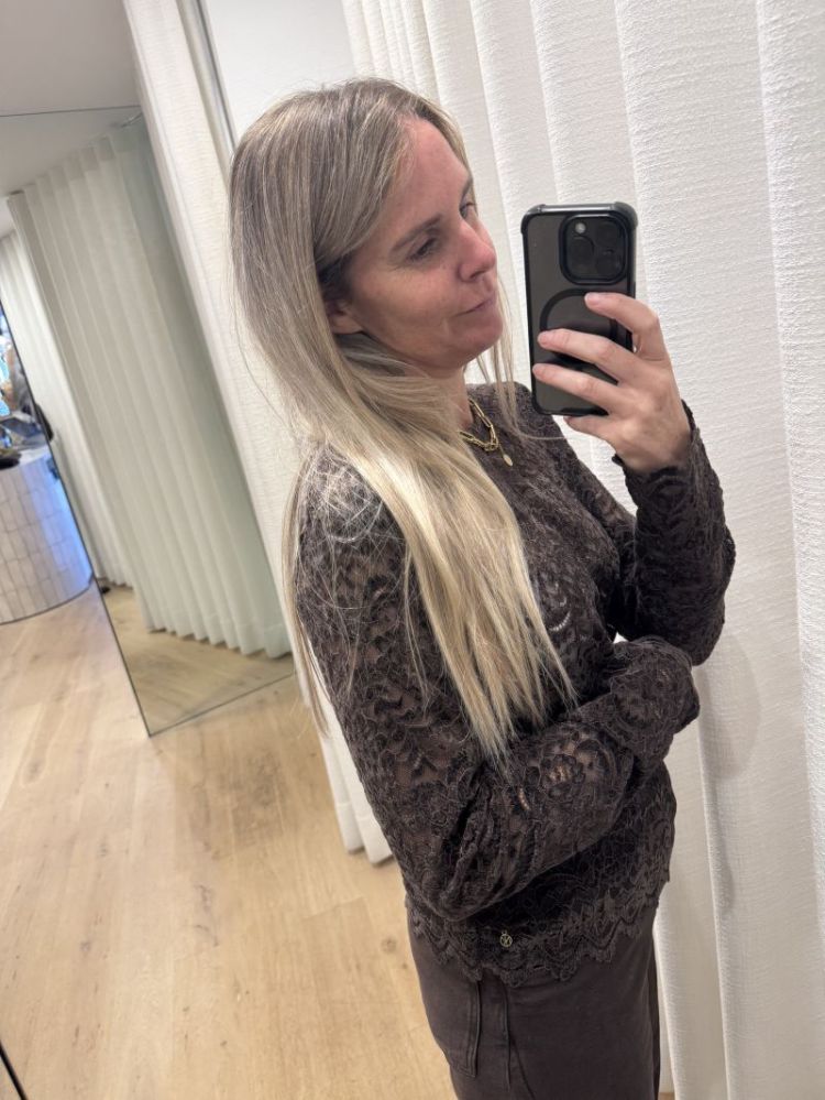 Wies Top Lace Chocolate