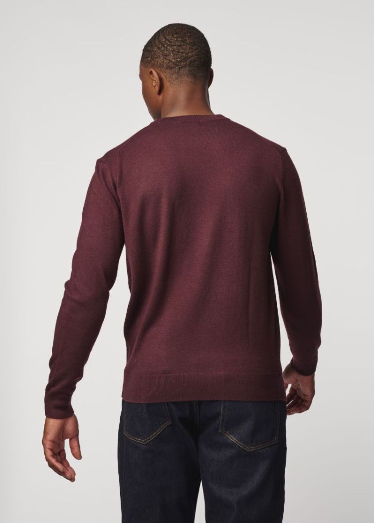 Merino Crewneck Burgundy