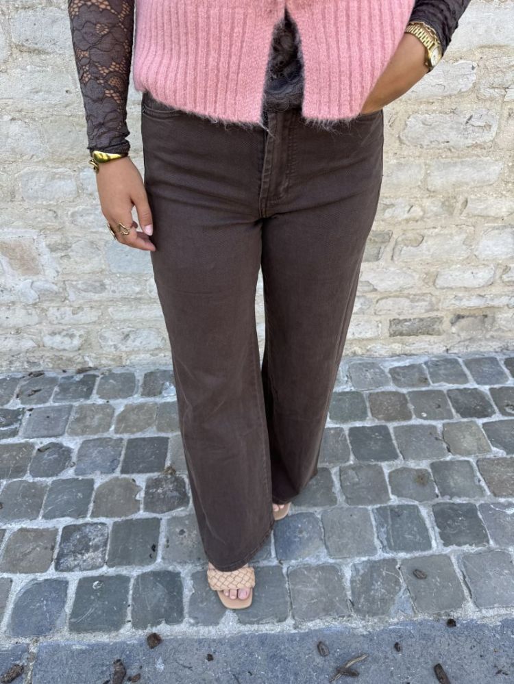 Aura jeans  choco
