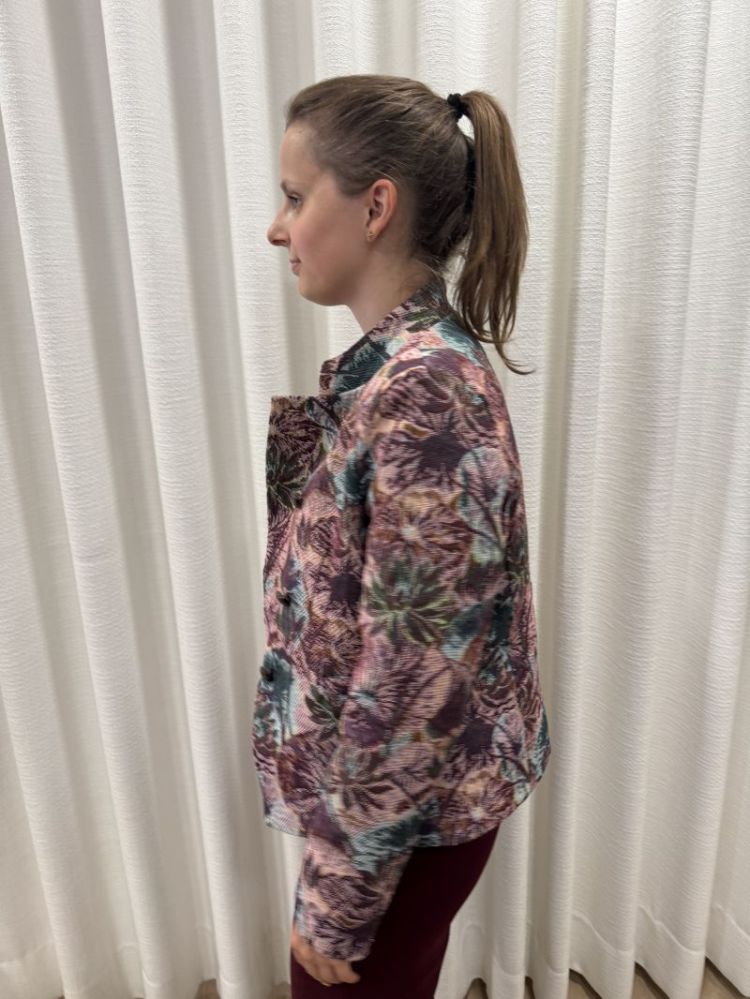 Blankenberghe jacket aubergine