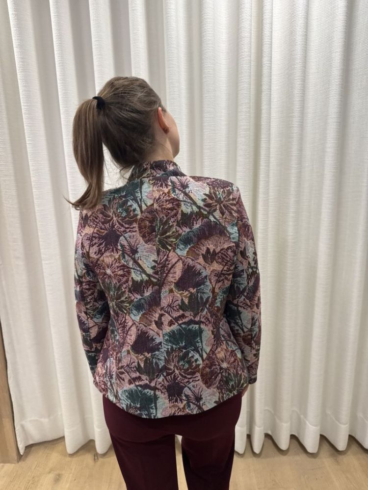 Blankenberghe jacket aubergine