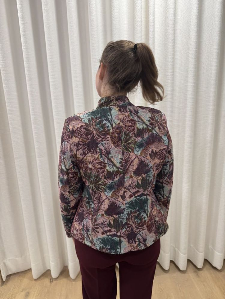 Blankenberghe jacket aubergine