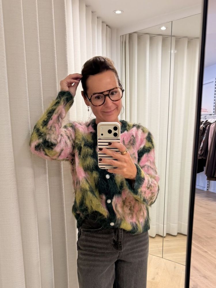 Lippi cardigan Deep forest mel