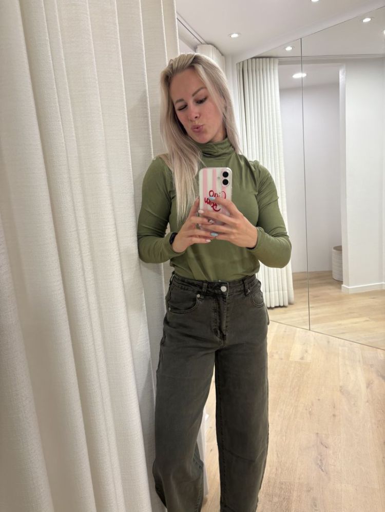 FQLIANA-Long Sleeve calliste green