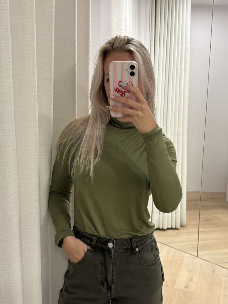 FQLIANA-Long Sleeve calliste green