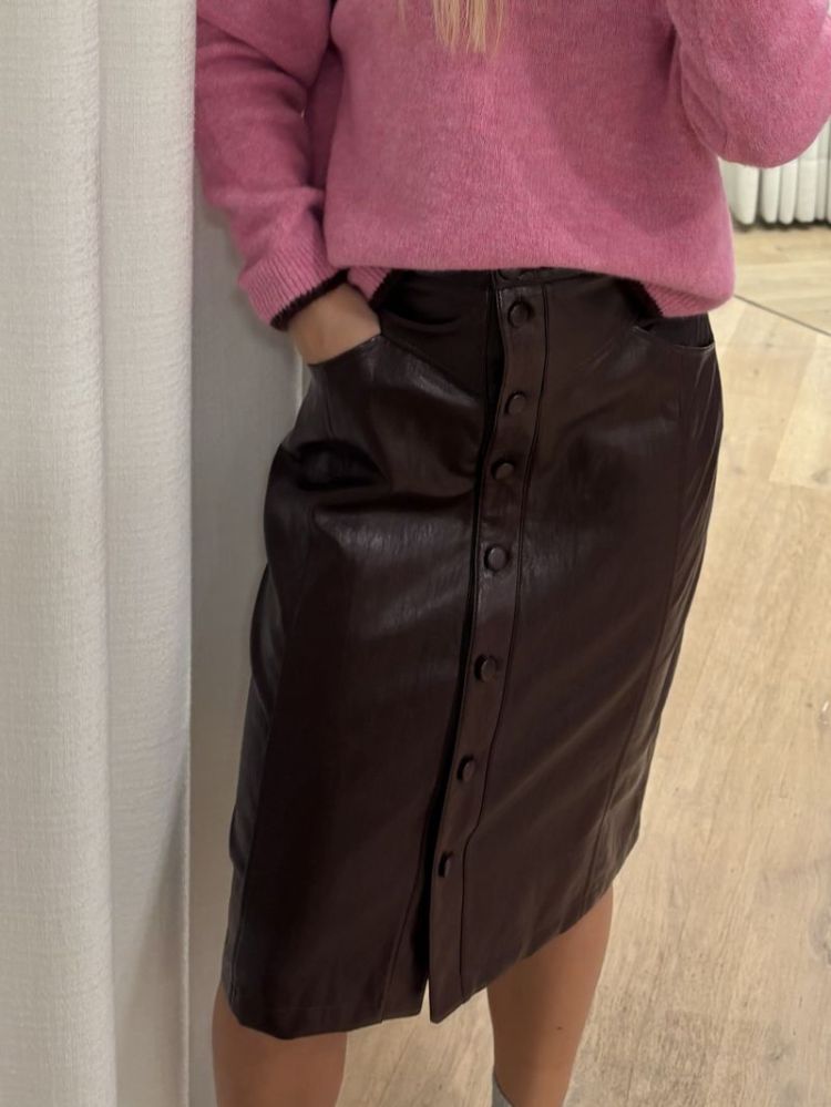 Fernie skirt Burgundy