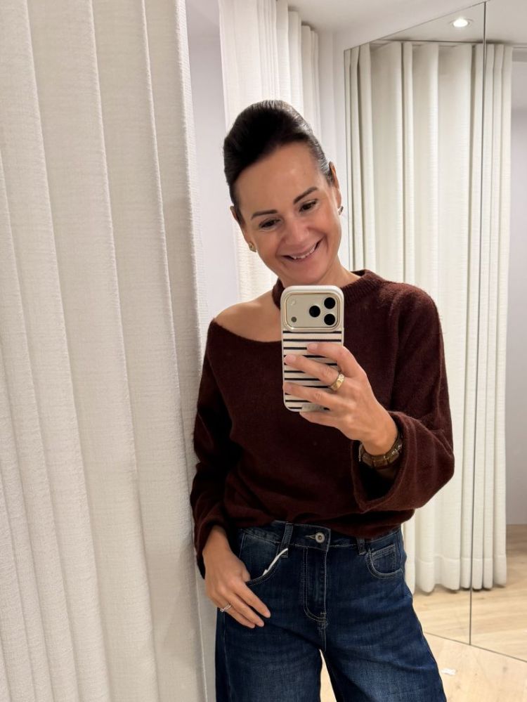 Maracaibo knit Aubergine