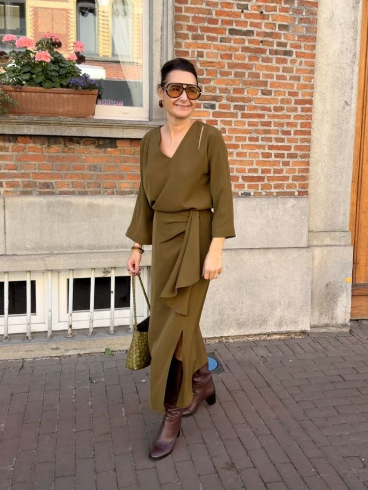 Merka skirt Khaki