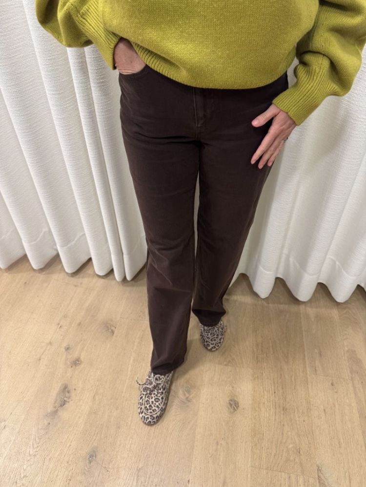 Tessa wide jeans NOOS chocolate torte